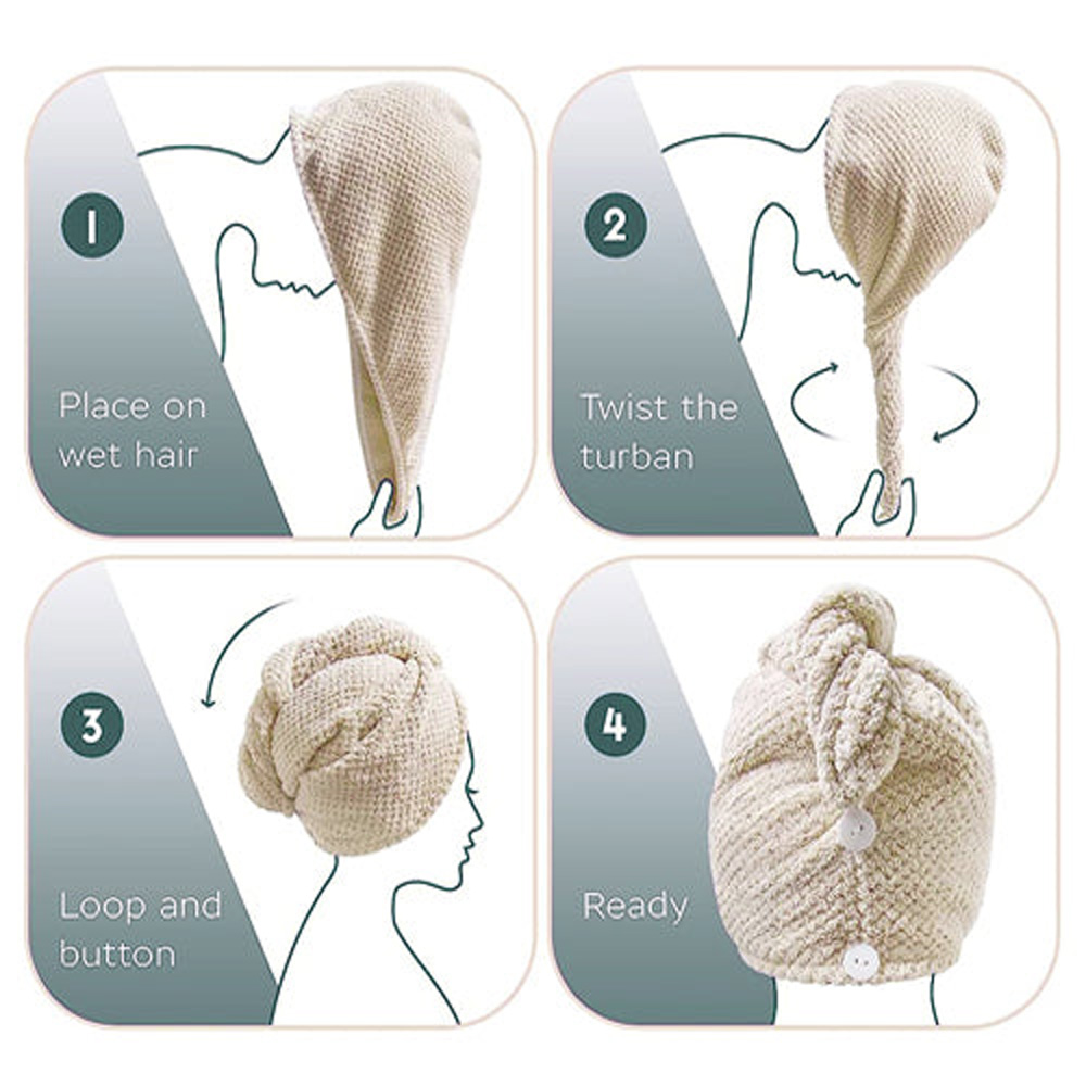 Honey Comb – Hair Turban HT-BR-1003