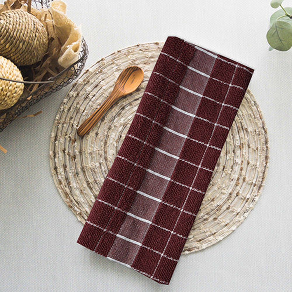 Kitchen Towel – 01 Piece – 50 x 70 CM Red HT-KT-1002