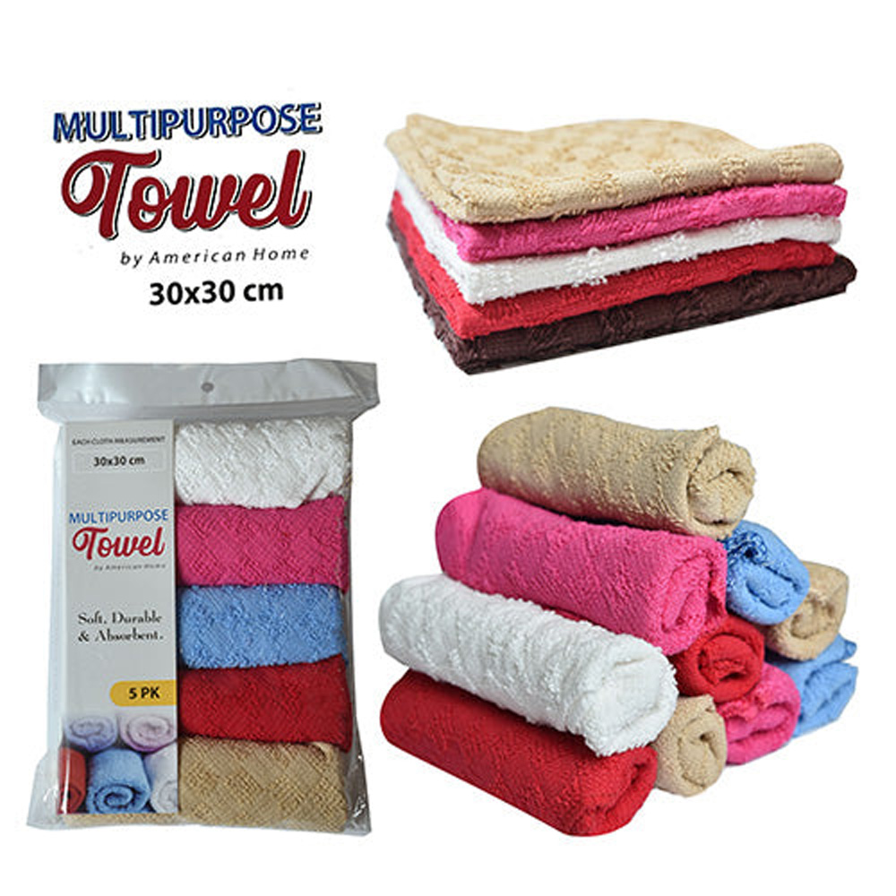 Muti Purpose Towel Set – 30×30 CM HT-HT-1018